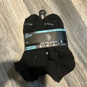 U.S. Polo Assn Men’s Cushioned Comfort Sports Socks 6 Pairs Pack Size 6-12 - Bild 1 von 2