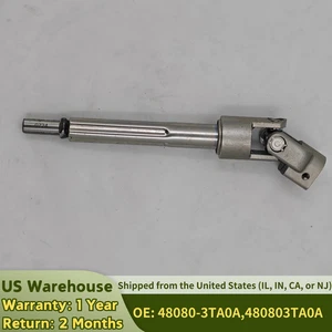 Lower Steering Column Shaft For Nissan Altima 2013-18 Maxima 48080-3TA0A 2016-23 - Picture 1 of 17