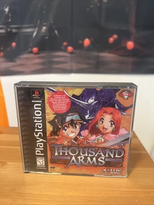 Thousand Arms (Sony PlayStation 1, 1999) Both Discs, No Manual - Image 1 of 4
