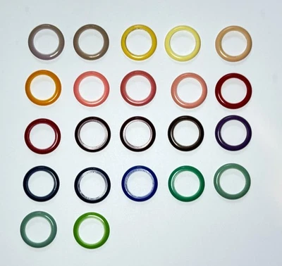 Gucci Vintage Intercambiable - Biseles de Plástico - Se Vende Por Separado - 22 Colores Foto 1 de 2