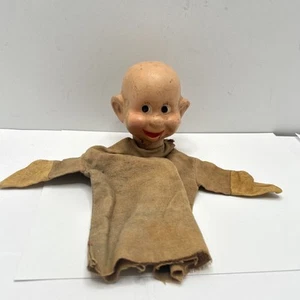 1930's Walt Disney Dopey Dwarf Hand Puppet Composition Crown Toy - Picture 1 of 3