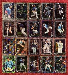 2025 Topps 582 Montgomery Club Foil Team Set Tampa Bay Rays 20 Karten Caminero - Bild 1 von 1