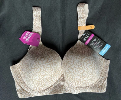NWT BALI STYLE DF3462 SIZE SMALL WIREFREE SUPPORT BRA MULTICOLOR  - Image 1 of 2