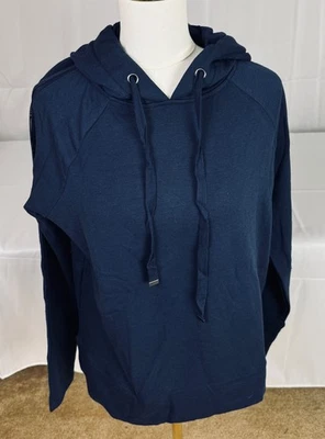 Sudadera con capucha Danskin para mujer M azul medio nueva sin etiquetas Foto 1 de 4