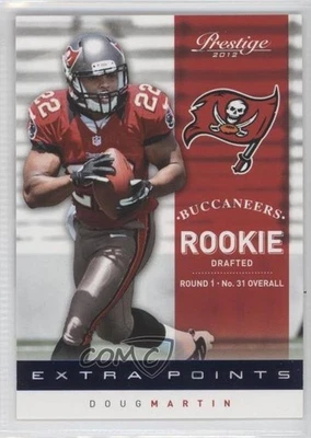 2012 Playoff Prestige Rookie Extra Points Blue /999 Doug Martin #245 Rookie RC - Image 1 of 2