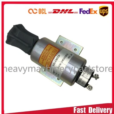 Electroválvula de cierre de combustible para Mitsubishi S12R S16R 47520-25800 2370-24E2U1B5S Foto 1 de 4