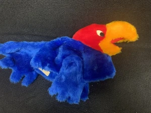 Vintage 1980s Kansas Jayhawks Ku Mascot Plush County Critters Hat Cap Rare - Picture 1 of 4