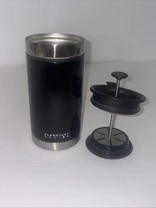 Planetary Design Edelstahl French Press Kaffee mit Aufbewahrung/Becher - Bild 1 von 5