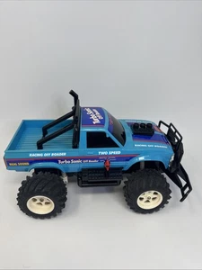 Radio d'epoca 1989 Shack Turbo Sonic Off Roader RC auto camion radiocomandata - Foto 1 di 22