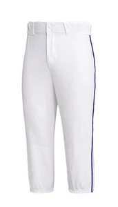 Jugend Adidas Icon Pro Knicker Baseball Hose weiß | royalblau paspeliert Gr. Medium - Bild 1 von 5