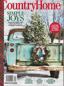 Country Home Magazine  Winter 2025 Simple Joys - Foto 1 di 1