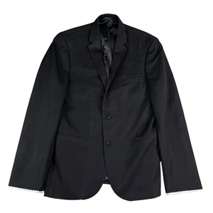 Vera Wang Black Herren Slim Fit Super 130s Schwarz Smoking Sakko Gr. 42R - Bild 1 von 10