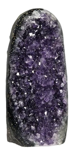 AMETHYSTDRUSE - VOLLPOLIERT - DRUSE AMETHYST EDELSTEIN GEODE BERGKRISTALL QUARZ - Bild 1 von 3