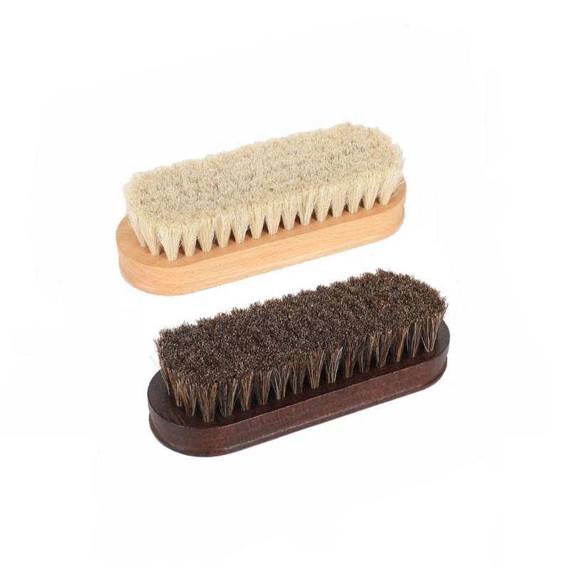 Personalized-Horse hair brush beard brush coat brush wooden handle grooming tool - Image 1 of 4