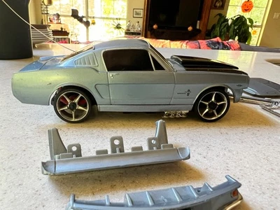 Xmods Silver Mustang Used Kit with Remote, Case & parts as is - Image 1 of 4