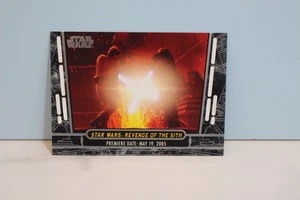 Tarjeta del 40 aniversario de Star Wars 2017 #6 Star Wars: La venganza de los Sith - Imagen 1 de 2