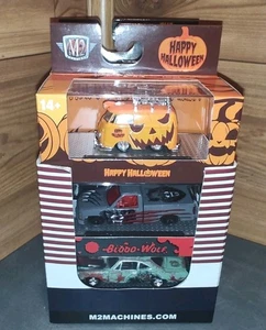NEW M2 MACHINES 2025 HALLOWEEN FULL SET OF 6 CARS W/DISPLAY SLEEVE - Picture 1 of 18