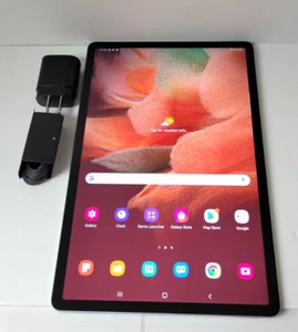 Samsung Galaxy Tab S7 FE 256 GB, Wi-Fi, 12,4 pulgadas Mystic Green sin S-Pen 9,5/10 - Imagen 1 de 6