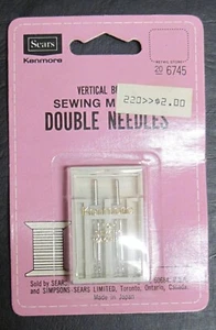 Vintage Sears Kenmore VERTICAL BOBBIN DOUBLE SEWING MACHINE KNEEDLE 6745 - Picture 1 of 3