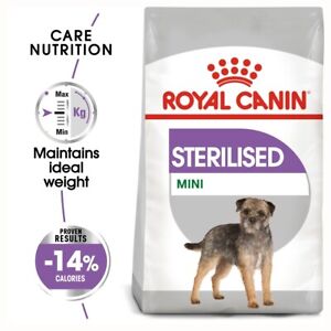 Royal Canin Mini Sterilised Care Dry Dog Food 3Kg, 8Kg FAST DELIVERY