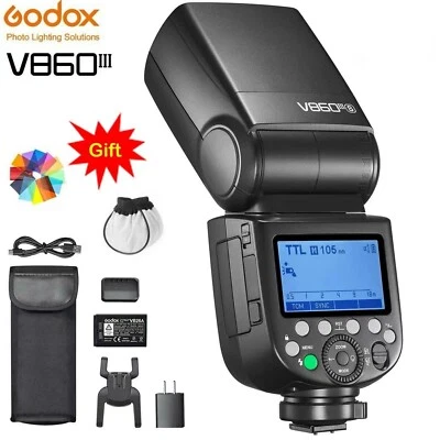 Godox V860III-S Wireless Camera Flash Speedlite 2.4G TTL Li-ion Battery for Sony - Image 1 of 4