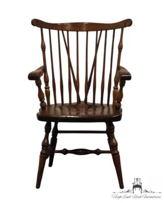 Стул обеденный ETHAN ALLEN Antiqued Pine Old Tavern Duxbury Fiddleback 12-6010 - Изображение 1 из 4