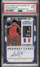 2020 Contenders Draft Picks Cracked Ice Ticket /23 Killian Hayes Rookie Auto RC