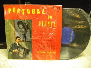 VICTOR SANTOS Portugal En Fiesta LP VENEVOX BL-57 LATIN/RARE - Imagen 1 de 1