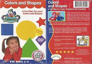 Colors and Shapes DVD New Sealed - Picture 1 of 1