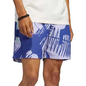 Pantalones Cortos Adidas Originales Para Hombre Talla Grande Estampado Completo AOP HC2134 Atléticos NUEVO - Imagen 1 de 6