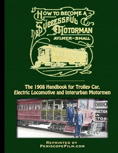  1908 ELECTRIC STREETCAR / TROLLEY CAR MOTORMAN BOOK - Picture 1 of 12