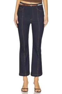 NUEVO Pantalón Cinq A Sept Estrás Shannon Indigo 48101214 - Imagen 1 de 4