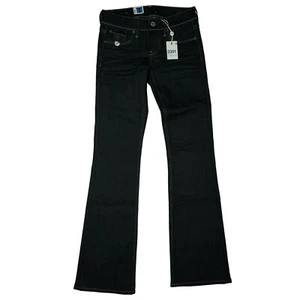 G-STAR 3301 Bootleg Wmn Damen Jeans Stretch Schlag Hose Flare W25 L32 Blau NEU. - Picture 1 of 5
