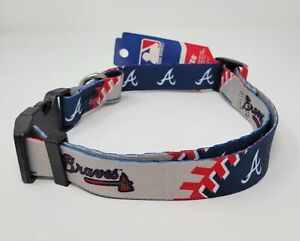 BRAVES *ATLANTA BRAVES*  Dog Pet MLB Sports Collar (sizes)