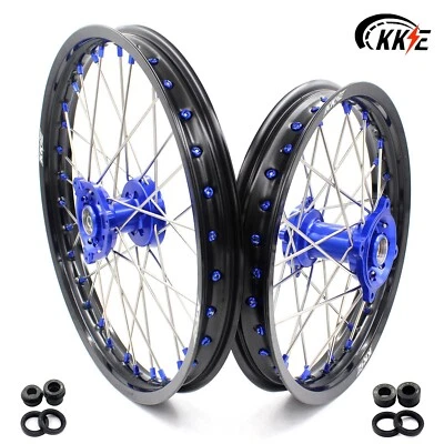 Llanta grande para niños KKE 19/16 apta para Yamaha YZ80 1993-2001 YZ85 2002-2025 buje azul Foto 1 de 4