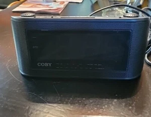 COBY CR-A108 AM/FM Radio Alarm Clock Vintage - Picture 1 of 4