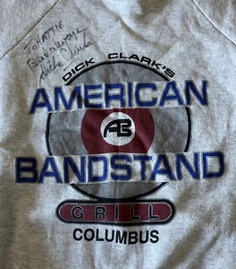 Vintage Dick Clark’s American Bandstand Grill Columbus Gray Sweatshirt Sz XL - Picture 1 of 7
