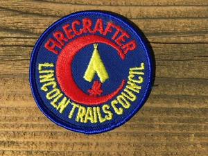 Neuer niedrigerer Preis: Firecrafter Patch, Lincoln Trails Council, 60er Jahre - Bild 1 von 1
