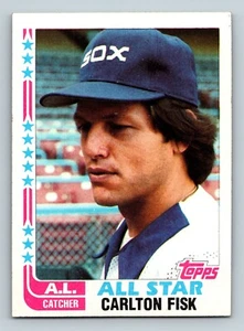 1982 Topps #554 - Carlton Fisk - Chicago White Sox - All Star Career Highlights - Picture 1 of 2