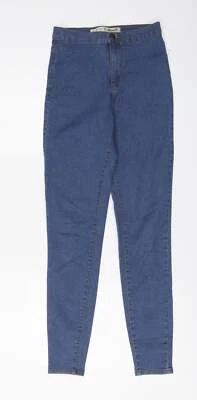 Jeggings para mujer Denim & Co. de algodón azul talla 6 L28 in Foto 1 de 4