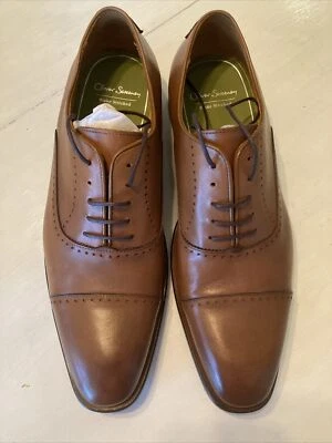 OLIVER SWEENEY Zapatos Livorno Cuero Real Oxfords Talla 10.5UK 11.5US Foto 1 de 4