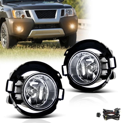 Fog Lights Assembly for 2005-2015  Nissan Xterra 2010-2017 Frontier with Bubls - Image 1 of 4