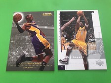 Lot 2 KOBE BRYANT CARDS 2002-03 UD Honor Role #37, Skybox #68 2008-09
