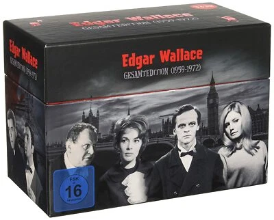 Complete Edition EDGAR WALLACE 1959-1972 Hexer ZINKER Frog ARCHER 33DVD BOX Foto 1 de 2