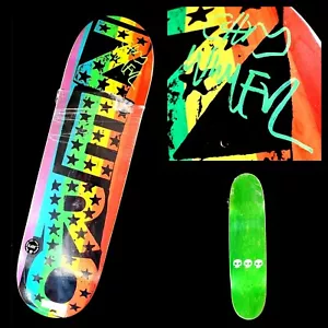 Chris Wimer Signed Punk Pride Zero Autograph Skateboard Egg Shaped 8.625" Deck - Picture 1 of 12