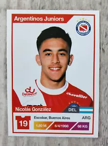 2017 Panini Futbol Argentino Nicolas Gonzalez True Rookie Sticker Fiorentina RC - Picture 1 of 3