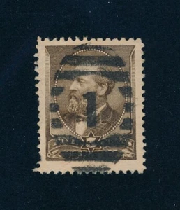drbobstamps US Scott #205 gebraucht riesige Jumbo Briefmarke Katze 15 $ - Bild 1 von 2