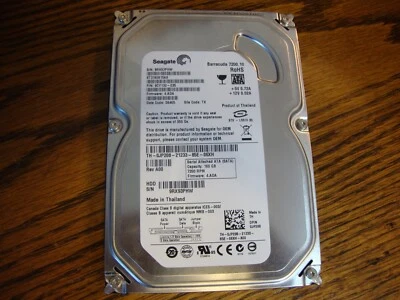Seagate Barracuda - 7200.10 RPM - 160GB SATA - 3.5 Desktop HDD - #ST3160815AS - Image 1 of 4
