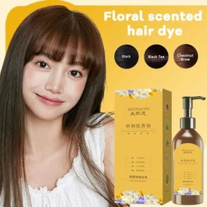 Floral Hair Dye Plant Extract Hair Dye Essence 300ml Hot White Covering E2H3 - Picture 1 of 15