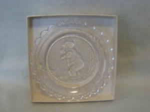 Buster Bear Thorton W. Burgess Pairpoint Glas Tasse Teller - Bild 1 von 2